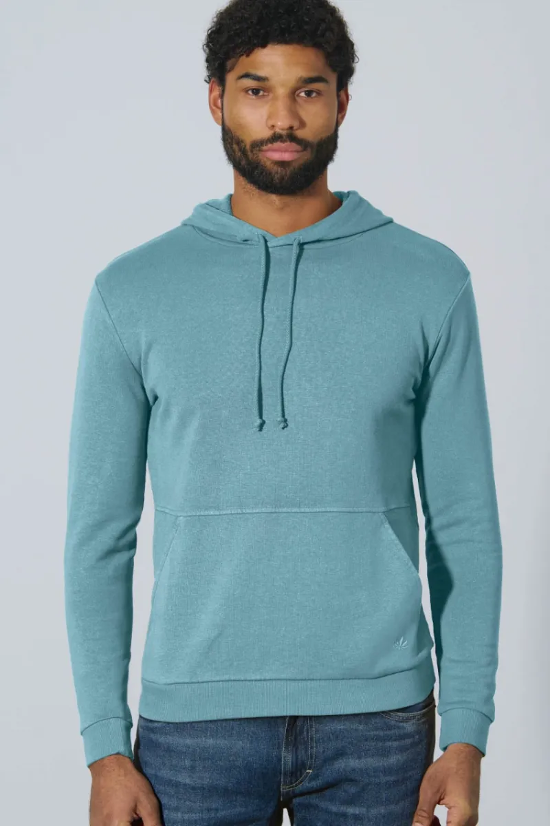 HempAge Hempage Herren vegan Hoodie Basic Wave