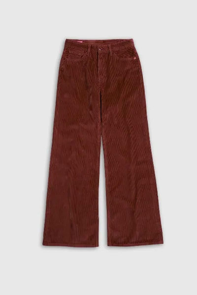 Kings Of Indigo Kings of Indigo Damen vegan Hose Jane Cord Madder Brown