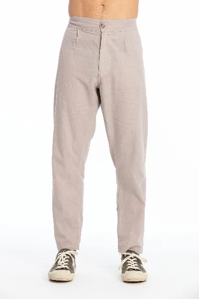 RAVENS VIEW IBIZA RAVENS VIEW IBIZA Herren vegan Hose Adonis Stone Grey