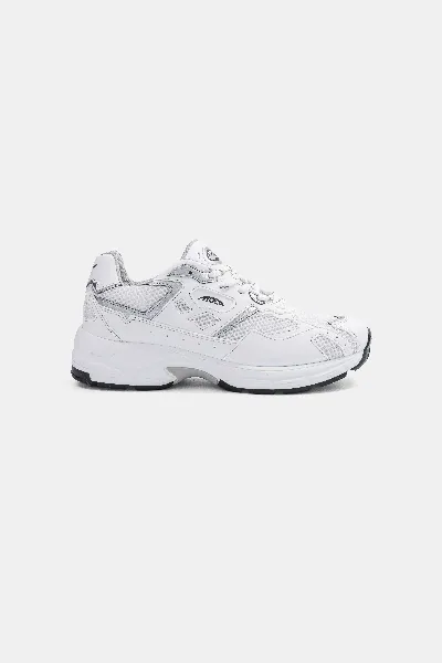 MoEa MoEa Herren vegan Sneaker Rush WeiÃŸ & Silberner Apfel