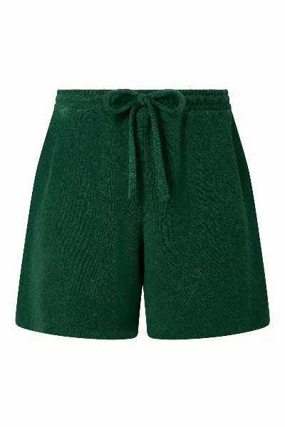 KOMODO KOMODO Damen vegan Shorts Leah Frottee Dschungel