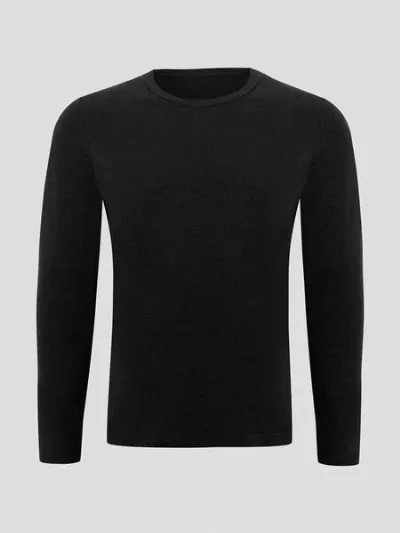 The Hemp Line The Hemp Line Langarm-Shirt aus Bio-Baumwolle mit Hanf (21027)