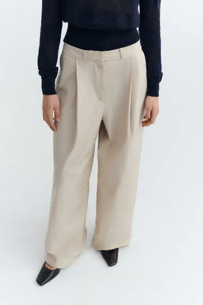 thinking mu Thinking MU Damen vegan Hose Weites Bein Patty
