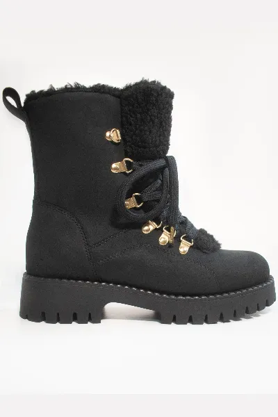 Will's Vegan Store Will's Vegan Store Damen vegan Recycelte Vegane Shearling Stiefel
