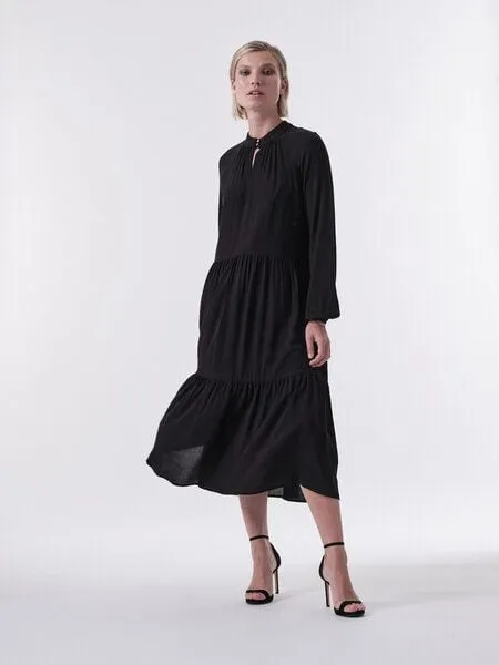 LANIUS LANIUS Maxikleid aus LENZING ECOVERO