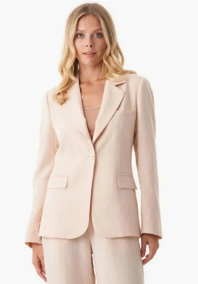 ORGANICATION ORGANICATION Blazer aus TENCEL Lyocell und Leinen