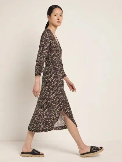 LANIUS LANIUS Midikleid aus Tencel Lyocell