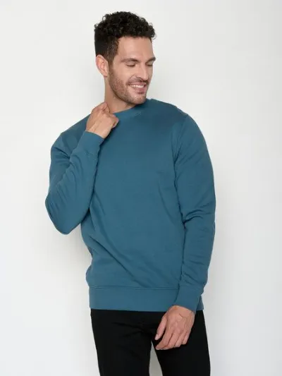 GreenBomb GREENBOMB Basic Wild - Gemütliches Sweatshirt aus Bio-Baumwolle / GOTS / Fair & Vegan