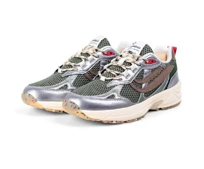 Genesis Footwear Genesis Footwear G-Eco`99 Spotted Sole SILVER / OLIVE