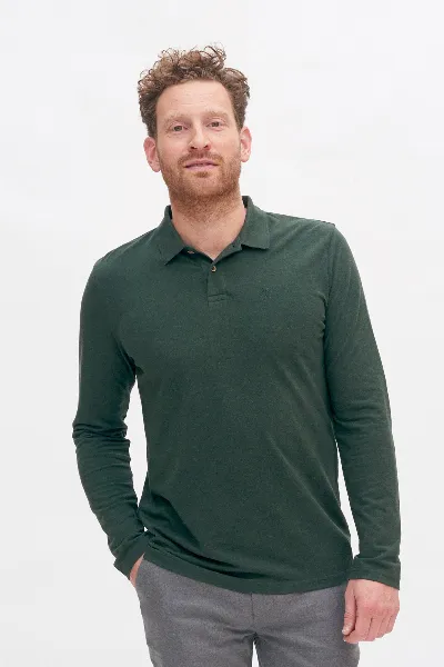Living Crafts Polo Shirt aus Bambus & Bio Baumwolle