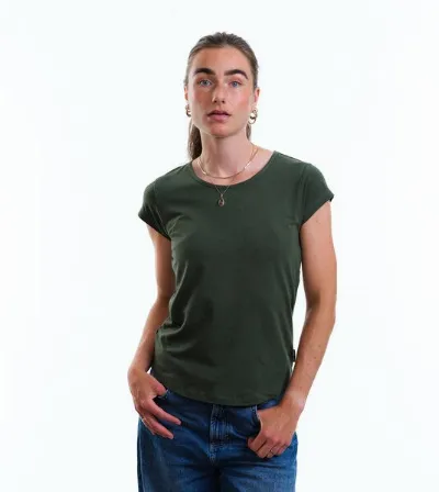 Gary Mash GARY MASH Basic T-Shirt Asheville aus TENCEL Lyocell Mix