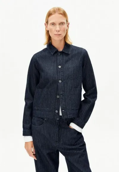 ARMEDANGELS ARMEDANGELS HERRINGBONE DENIM Damen Jeansjacke aus Bio-Baumwolle