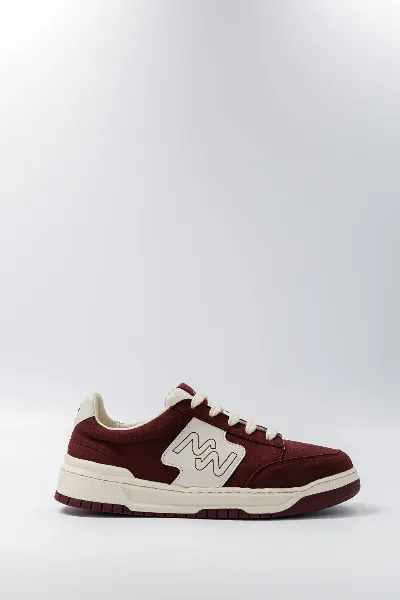 Mood Walk Mood Walk Herren vegan Sneaker Dream Big Burgundy