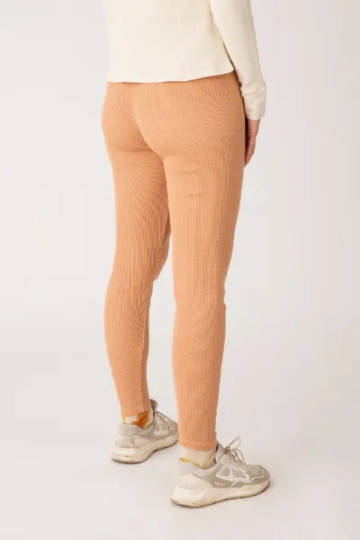 MATONA MATONA Damen vegan Leggings Basic Terracotta Orange