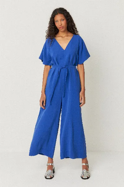 SKFK SKFK Damen vegan Jumpsuit Kaie Blau