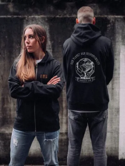 Zeachild Zeachild Our Planet Zip Hoodie Unisex
