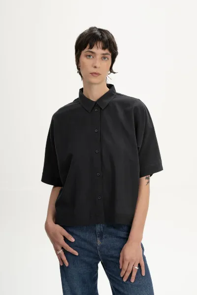 MELA Bluse Rinara Schwarz