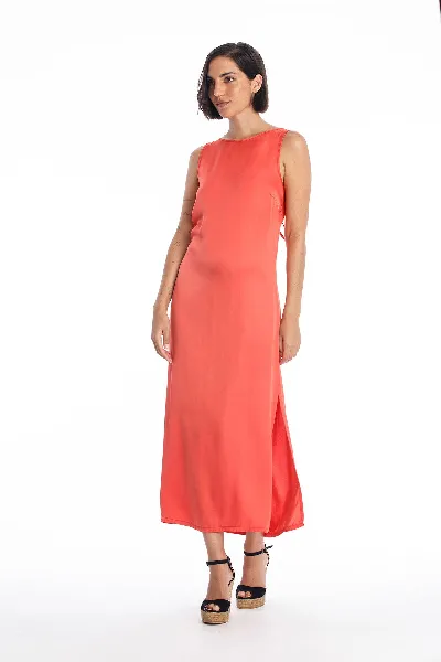 RAVENS VIEW IBIZA RAVENS VIEW IBIZA Damen vegan Kleid Liv Radiant Red