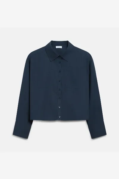 Alchemist Alchemist Damen vegan Bluse Loes Tape Navy