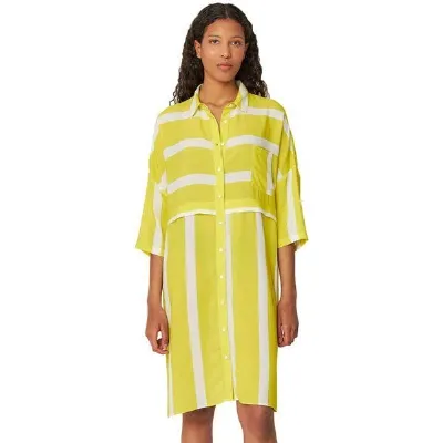 SKFK SKFK Hemdblusen-Kleid LISABE stripes