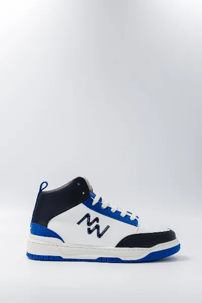 Mood Walk Mood Walk Herren vegan Sneaker Montantes French Touch Blue Spirit