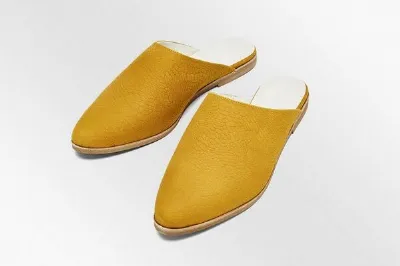NINE TO FIVE NINE TO FIVE #marti - veganer Slipper, flach und zum Reinschlüpfen