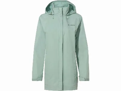Vaude VAUDE Damen-Regen-Parka 'Escape' mit separatem Kragen, dusty fern,