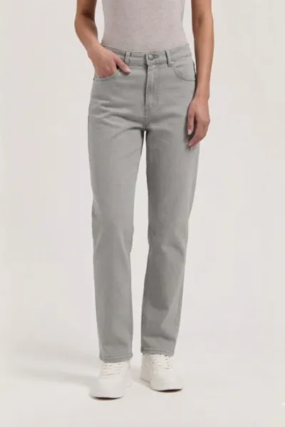 MUD Jeans MUD Jeans Damen vegan Jeans Mams High Tapered Verblasst