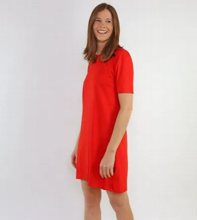 Gary Mash GARY MASH T-Shirt Kleid Juno Tomato