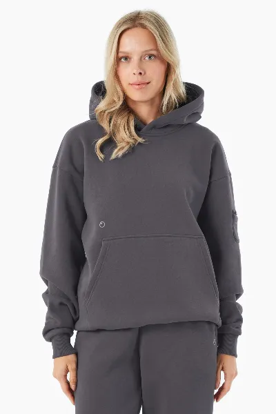 ORGANICATION ORGANICATION Herren vegan Hoodie Harvinn Schatten
