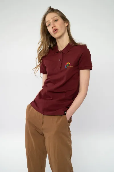 GREEN SHIRTS Poloshirt Damen mit JG-Logo