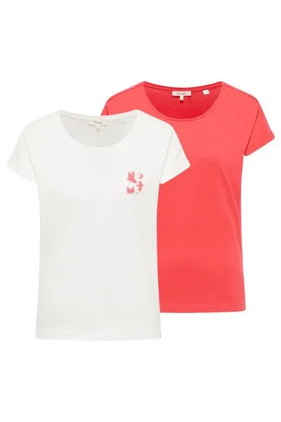 TRANQUILLO TRANQUILLO 2er-Set Jerseyshirt Theaa aus Bio-Baumwolle