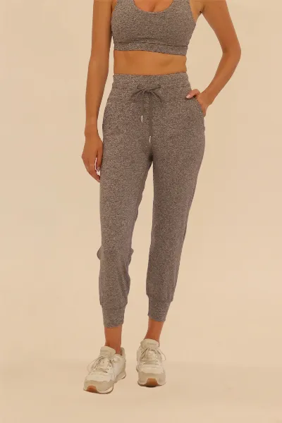 SEAAV SEAAV Damen vegan Jogginghose Essex Jogger Shark Heather Grey