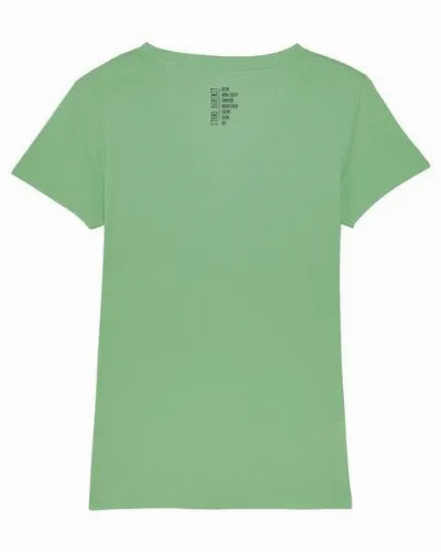 Human Family Human Family Damen T-Shirt mit V-Ausschnitt Evolution - Stand Against in 4 Farben