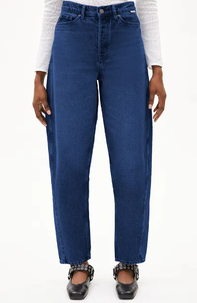 ARMEDANGELS ARMEDANGELS Damen vegan Jeans Baarell Airglow Blau