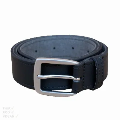 Vegetarian Shoes Veganer Gürtel Vegetarian Shoes Town Belt black