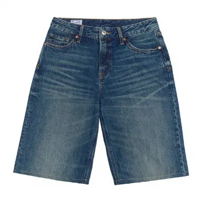 Kings Of Indigo Kings Of Indigo Jeans-Shorts JOAN JORT Jim Phoenix Blue Dirt