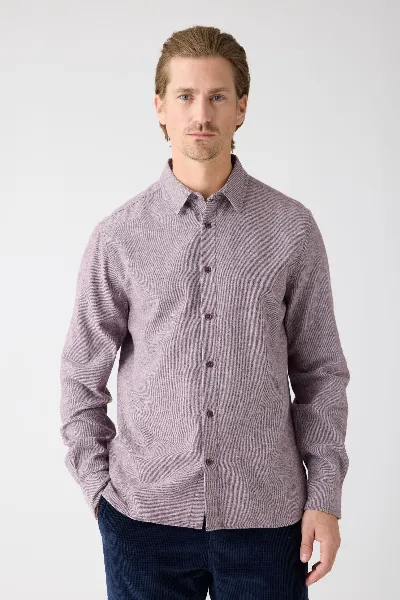 KnowledgeCotton Apparel Hemd Heavy Twill Flannel