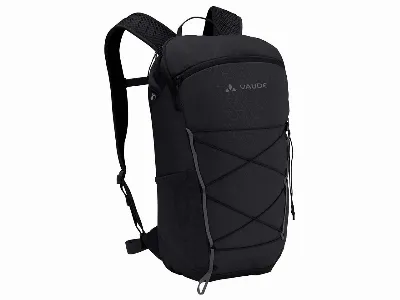 Vaude VAUDE Wanderrucksack 'Agile 14' mit Hüftgurt und Kordelzugfront, black