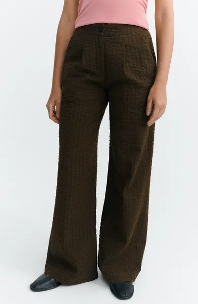 thinking mu Thinking MU Damen vegan Hose Seersucker Manolita