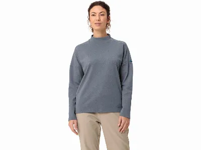Vaude VAUDE Damen-Pullover 'Coreway' mit überschnittenen Schultern, dark sea,
