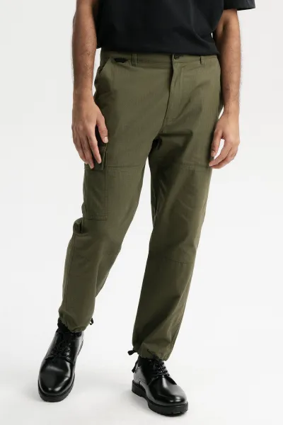 MELA MELA Herren vegan Cargohose Rajesh Dunkel