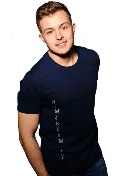 Human Family Dickeres Bio Shirt von Human Family Join Vertikal