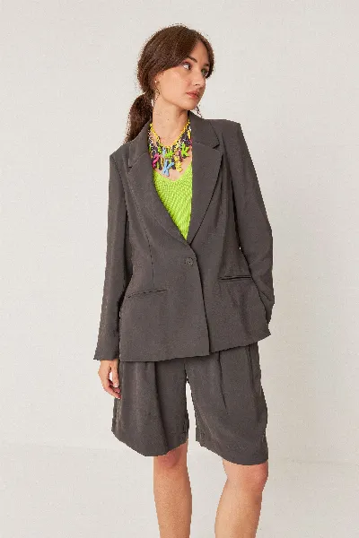 SKFK SKFK Damen vegan Blazer Mati Gray