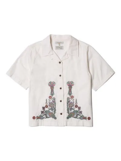 Nudie Jeans Nudie Jeans Lockere Bluse - Moa Floral - aus Bio-Baumwolle