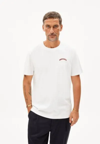ARMEDANGELS MAARKOS ARMEDANGELS Herren Heavyweight T-Shirt aus recyceltem Baumwoll Mix