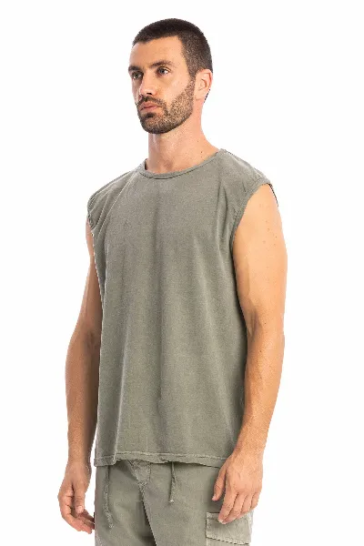 RAVENS VIEW IBIZA RAVENS VIEW IBIZA Herren vegan T-Shirt Bodhi Ns Dust Olive