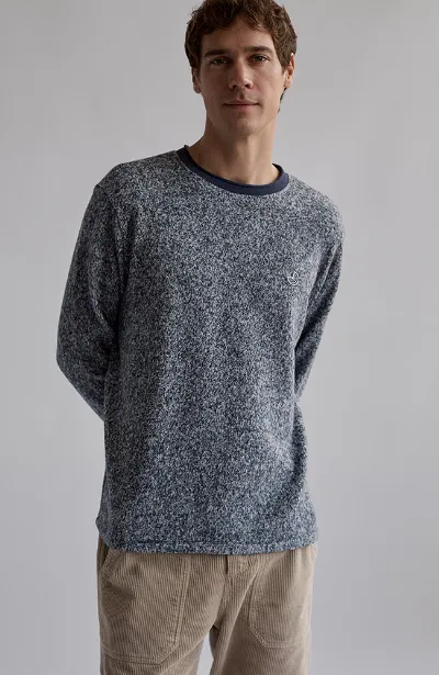 TWOTHIRDS TWOTHIRDS Herren vegan Pullover Cushendun Navy Melange