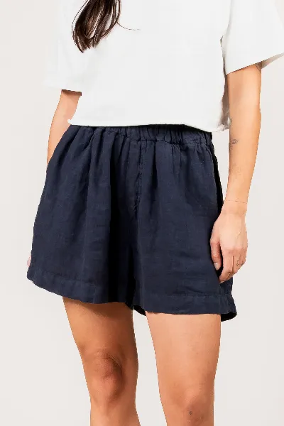 Kuyichi Kuyichi Damen vegan Shorts Chloe Mitternachtsblau