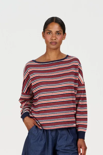KOMODO KOMODO Damen vegan Pullover Pina Multicolour